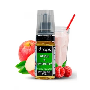 Sales de nicotina Drops Bar Salts Apple Raspberry 10ml
