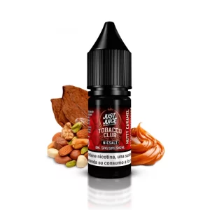 Just Juice Nic Salts Tobacco Club Nutty Caramel 10ml