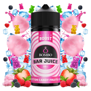 Cotton Candy Fruits Ice Aroma Hyper Boost – Algodón de Azúcar & Frutos Rojos Helado | Bombo Bar Juice