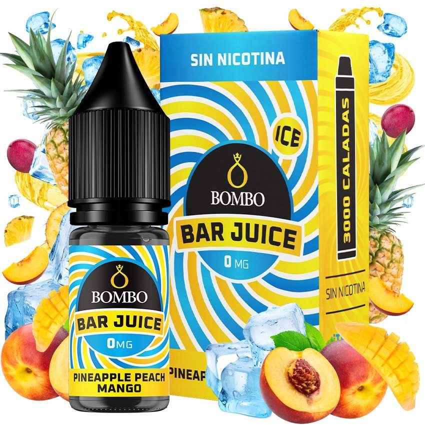 Pineapple Peach Mango Ice 10ml - Bombo Bar Juice