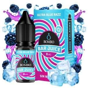 Ultra Blue Razz Ice 10ml - Bombo Bar Juice