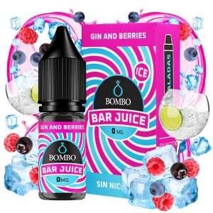 Gin & Berries Ice 10ml - Bombo Bar Juice