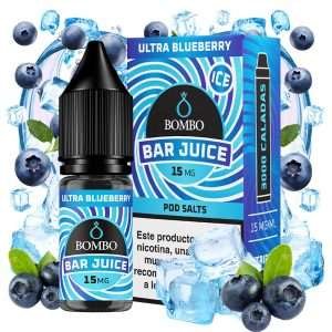 Ultra Blueberry Ice 10ml - Bombo Bar Juice