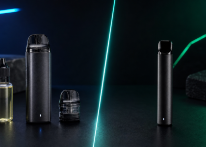 Guía comparativa KVShop sobre pods recargables vs pods desechables